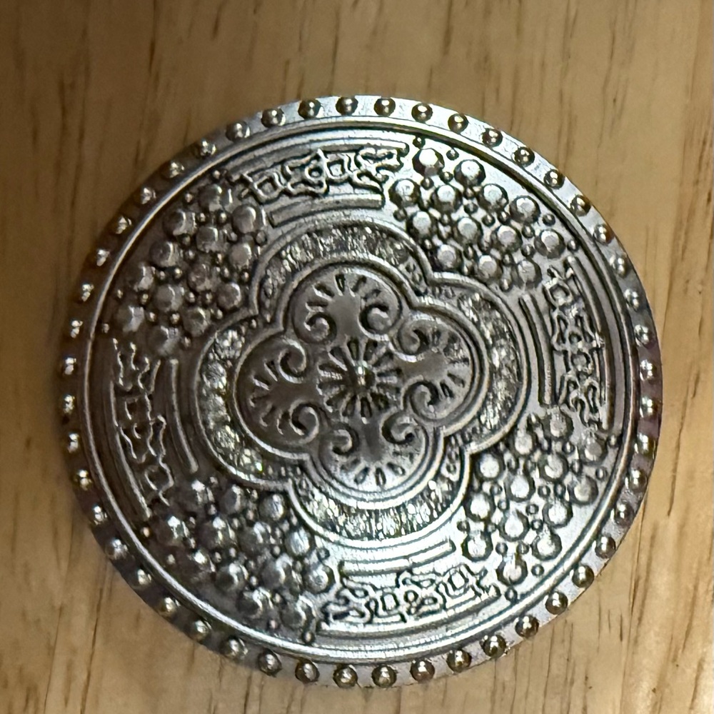 Elegant Silver Decorative Accent